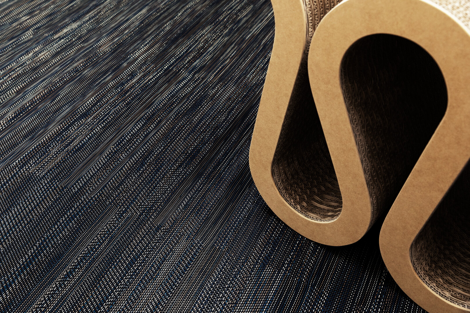 Bolon | Bolon Graphic Tan Woven Vinyl Floor