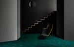 Bolon By You Dot in Black / Peacock Green